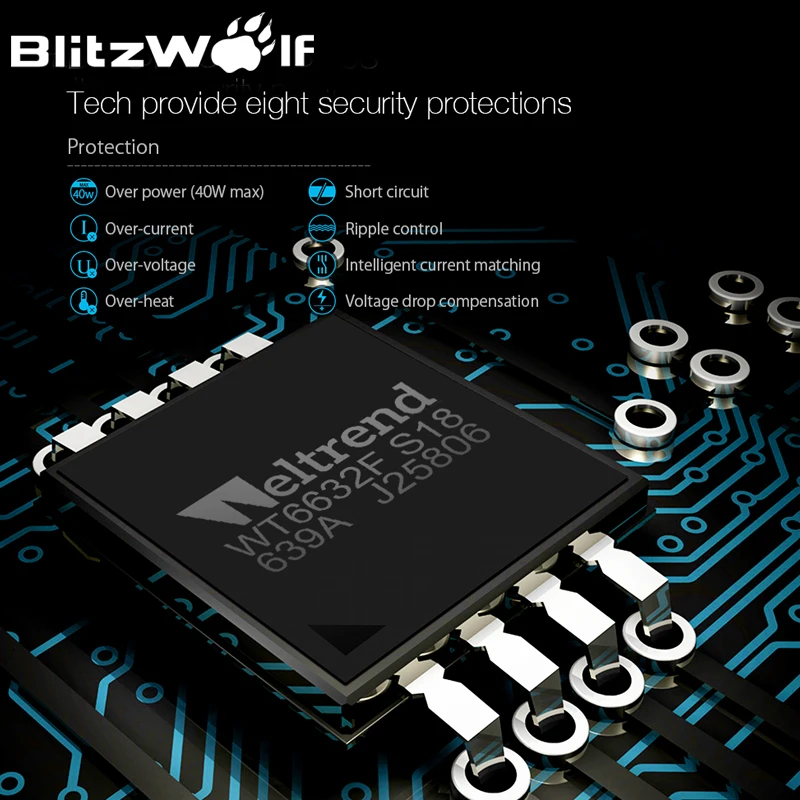 Pаспродажа BlitzWolf font b usb b font type C PD 30 Вт Быстрая зарядка мобильного телефона настенное зарядное устройство адаптер для iPhone 11 Pro X Max Macbook смартфон