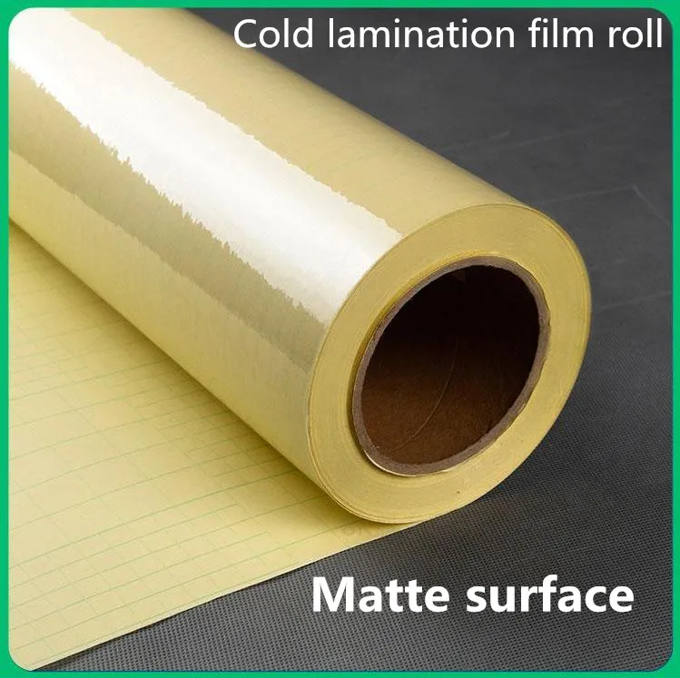24"x60" Cold Laminating Film Matte Clear Monomeric Lamination Poster Sign Decal 