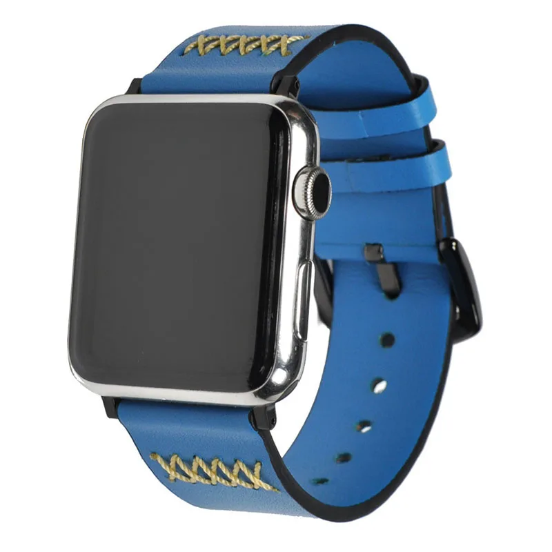 Кожаный браслет Essidi для Apple Watch серии 1 2 3 4 5 38 40 мм 42 44 мм ремешок Пряжка для Iwatch 1 2 3 4 5