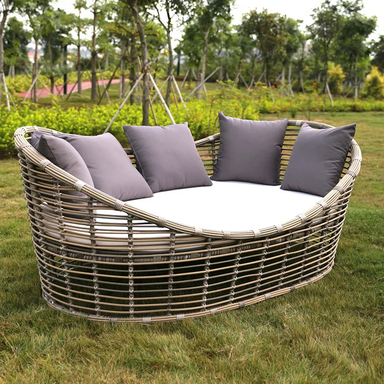 2015 hot sale garden sun bed outdoor daybed furniture sun lounger 0071furniture sleeperdaybed