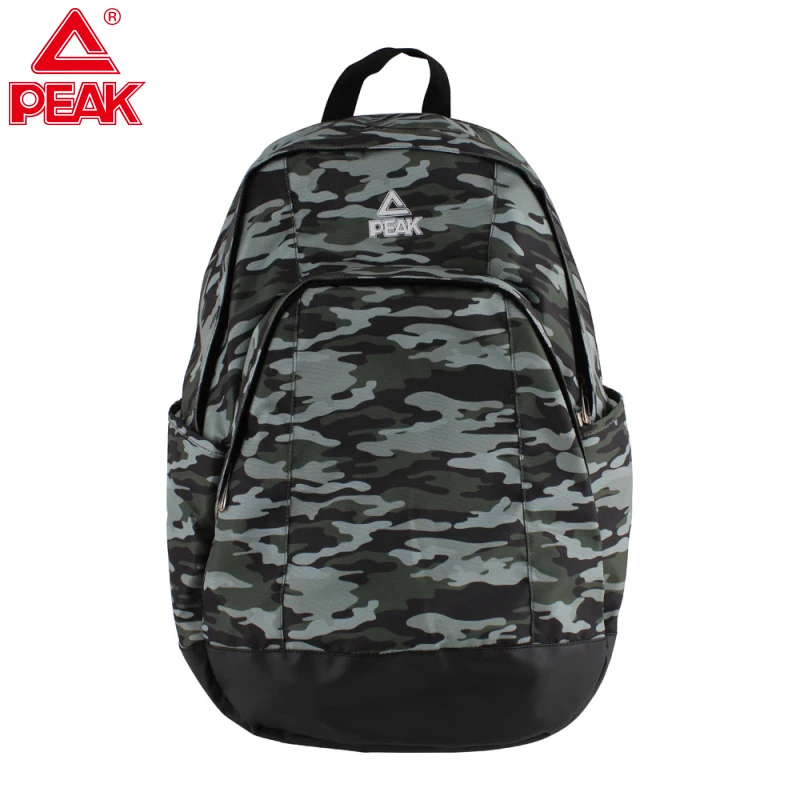 

PEAK Sports School Bag Camouflage Mountaineering Bag Indoor and Outdoor Training Gym Bag School Backpack Camouflage