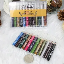 12 шт. карандаш для глаз красочные макияжа карандаши бренд MeiNou EASTGIRL навсегда распродажа