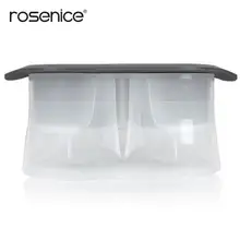 Силиконовые Пластик 2 полости мяч Форма льда плесень Кухня гаджеты виски лотки Premium круглых сфер куб инструменты