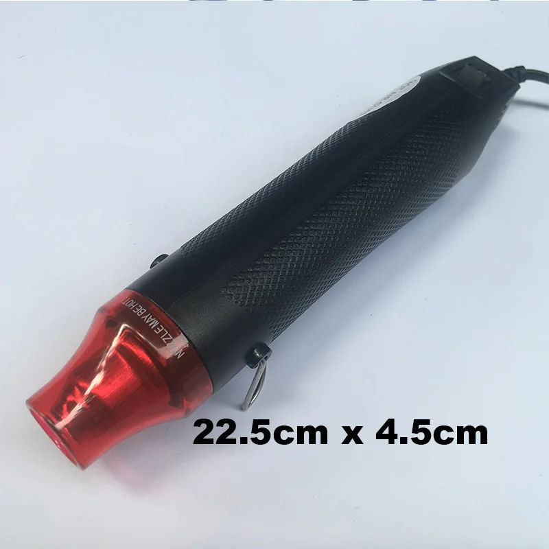  3PCS/Set Auto Car Vinyl Film Wrapping Tools Kit Electric Hot Air Heat Gun EU Plug + Car Scraper Squ