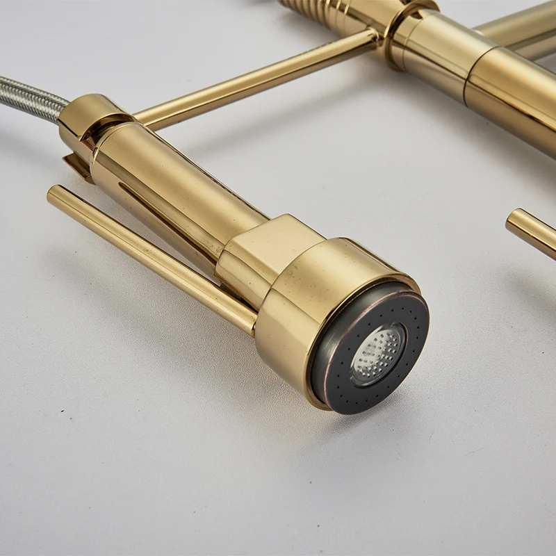 Luxurious-Kitchen-Faucet-Cold-and-Hot-DeckMounted-Tap-golden-torneira-para-cozinha2