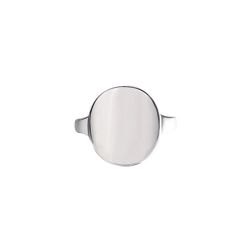 Silvology 925 пробы серебряный круглый изогнутый поверхности колец Серебряный минималистичный элегантный глянцевый широкий кольца для женщин