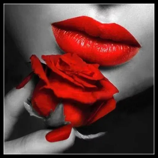

Romantic Gift 5D Diy Diamond Painting Cross Stitch picture of Rhinestones 5D Red Rose Icon Diamond Embroidery Needlework Crafts