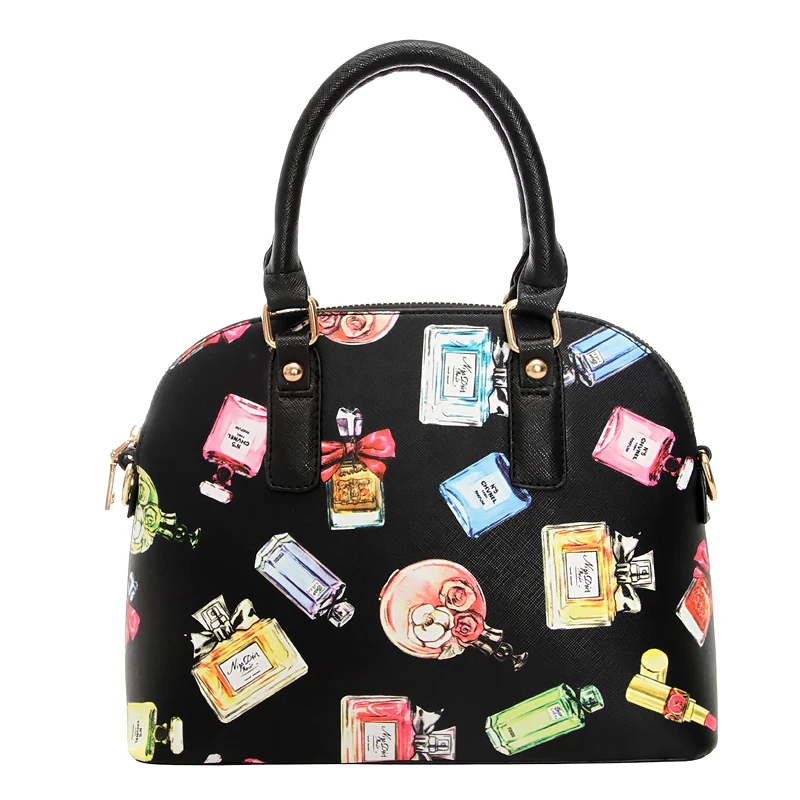 Hot Fashion Perfume Bottle Bag New Spring And Summer 2015 Printing