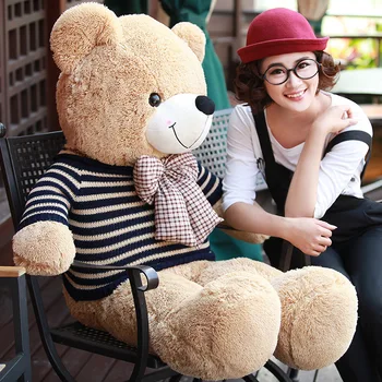 

100cm New Stuffed Animal Plush Teddy Bear Cute Gift for Kid Birthday