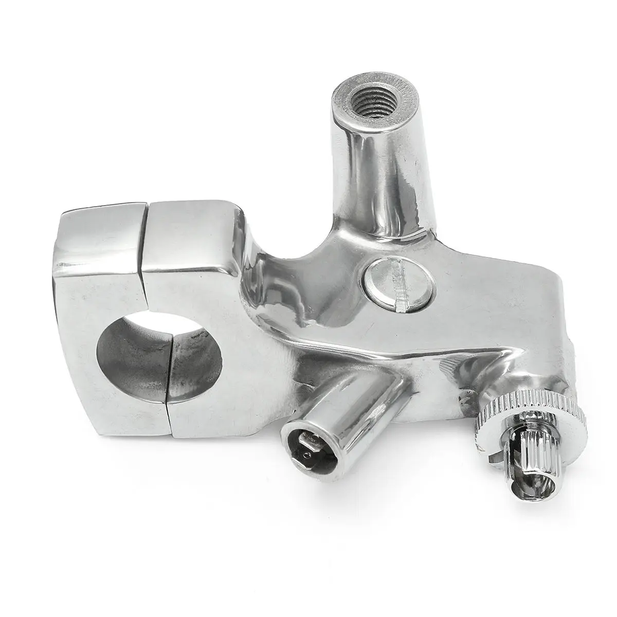 1inch Clutch Lever Perch Mirror Mount Holder Bracket For Honda Shadow