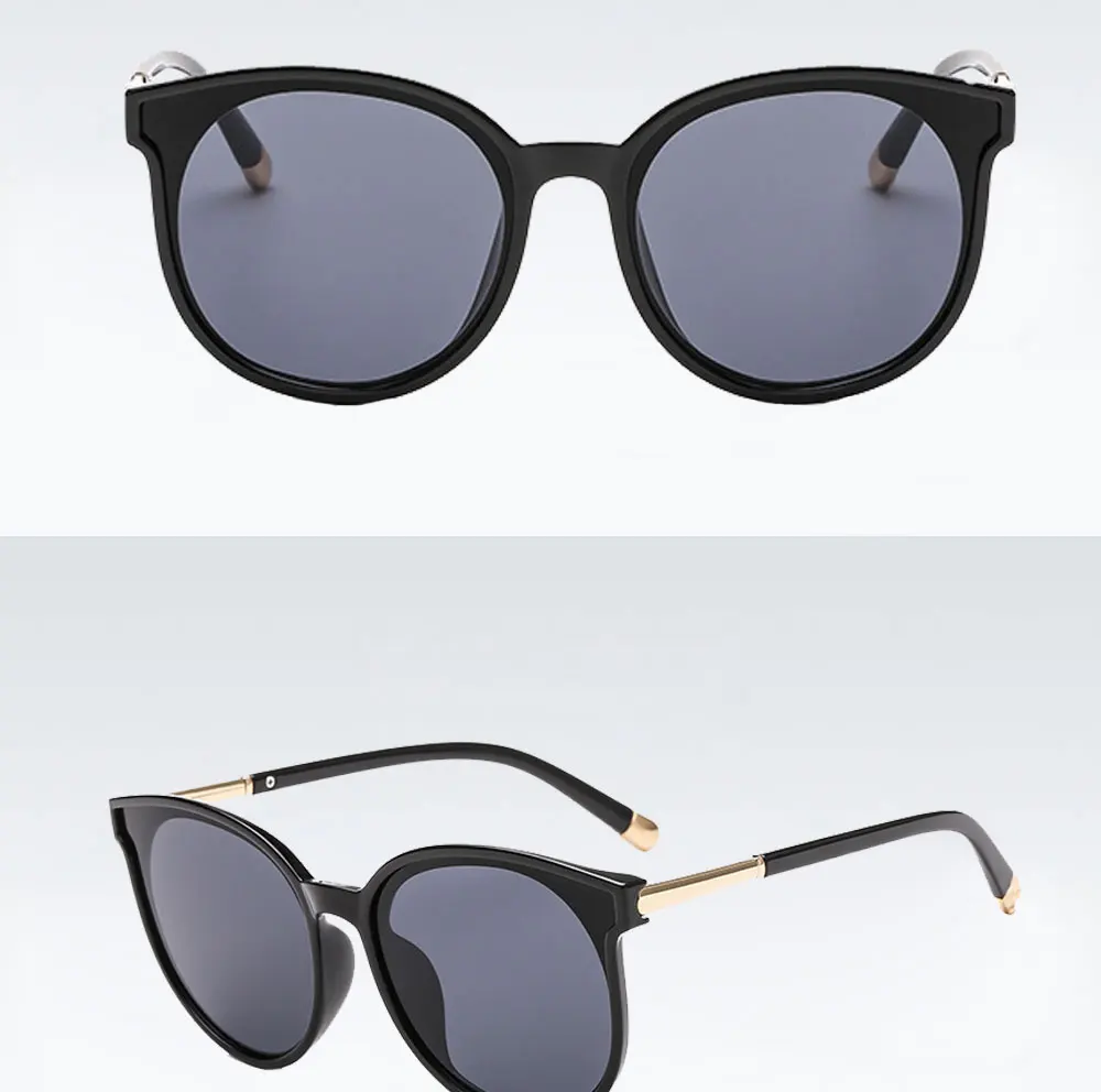 VEGA Eyewear Fashion Oval Oversized Sunglasses Women Cat Eye Glasses Ladies Big Mirrored Sun gla ( (4)