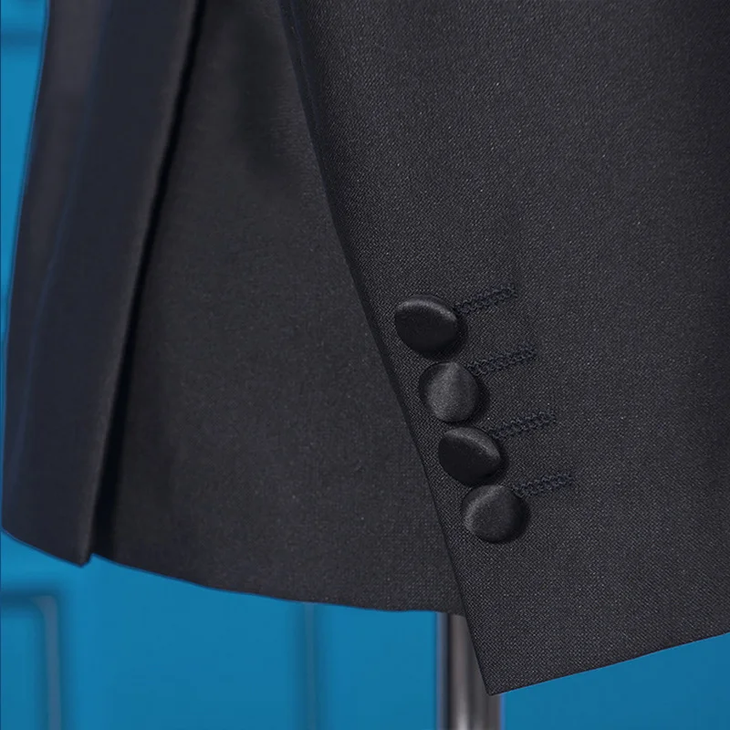 2017-Wedding-Suit-with-Pant-Groom-Tuxedos-Groomsman-Suit-Custom-Mens-Suit-Fashion-Dress-Blazer-Black (1)