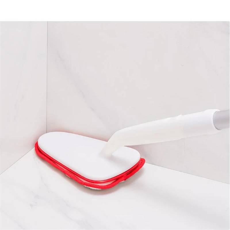  Xiaomi yijie Adjustable Long Handle bathroom Cleaner brush Triangular cusp Ultrafine fiber mop Multifunction Cleaning Brush (3)