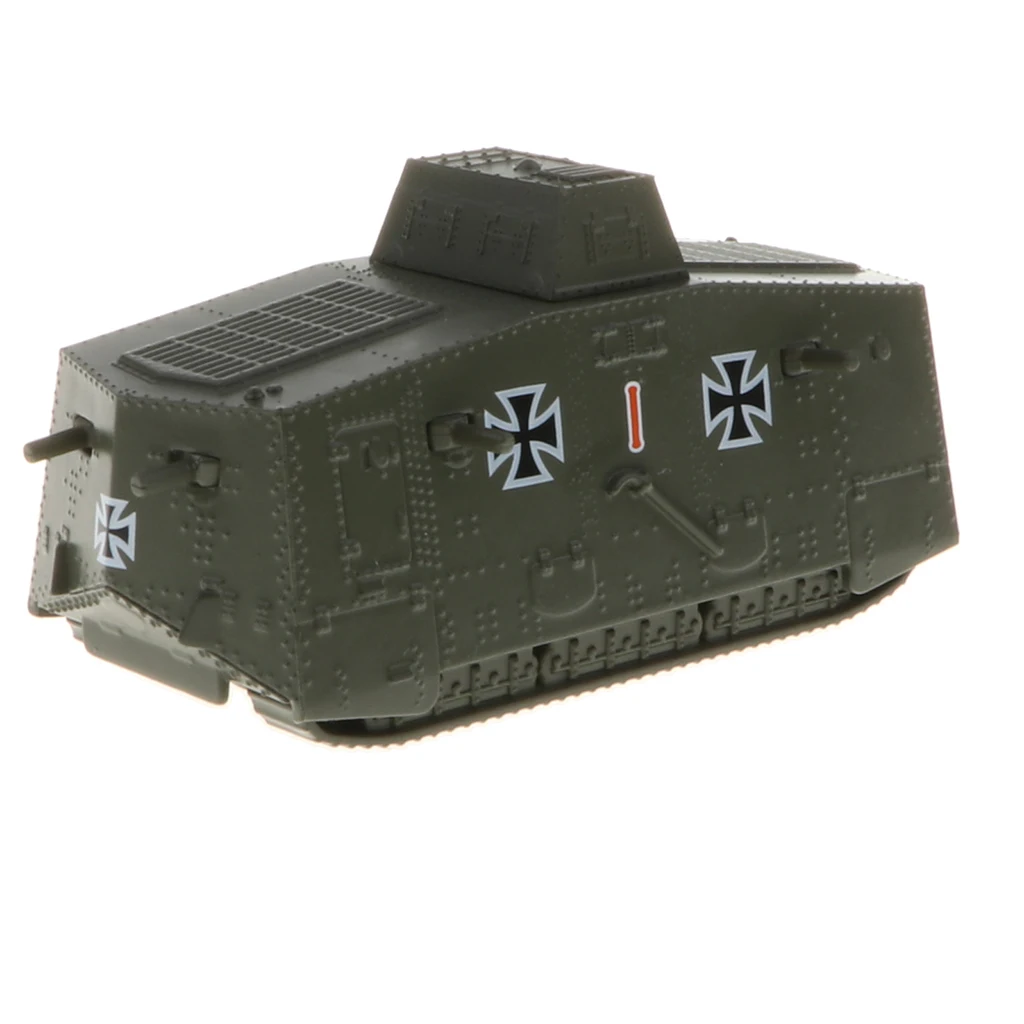 1:100 британских и английских MK. IV мужская модель танка немецкая A7V панцирный танк WWI
