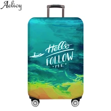Aelicy толстый Дорожный чемодан защитный чехол для багажника чехол для чемодана 18 ''-32'' чемодан органайзер для багажа набор чемоданов