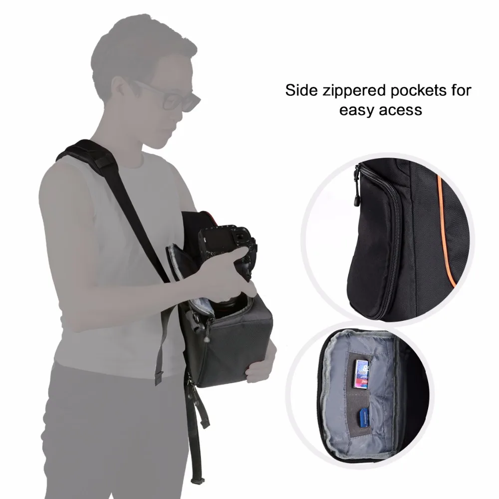 Фотосумка рюкзак для фотоаппарата Водонепроницаемый рюкзак для DSLR Беззеркальных Камеры+ Чехол От Дождя для Canon для Sony NIKON D800 D7000