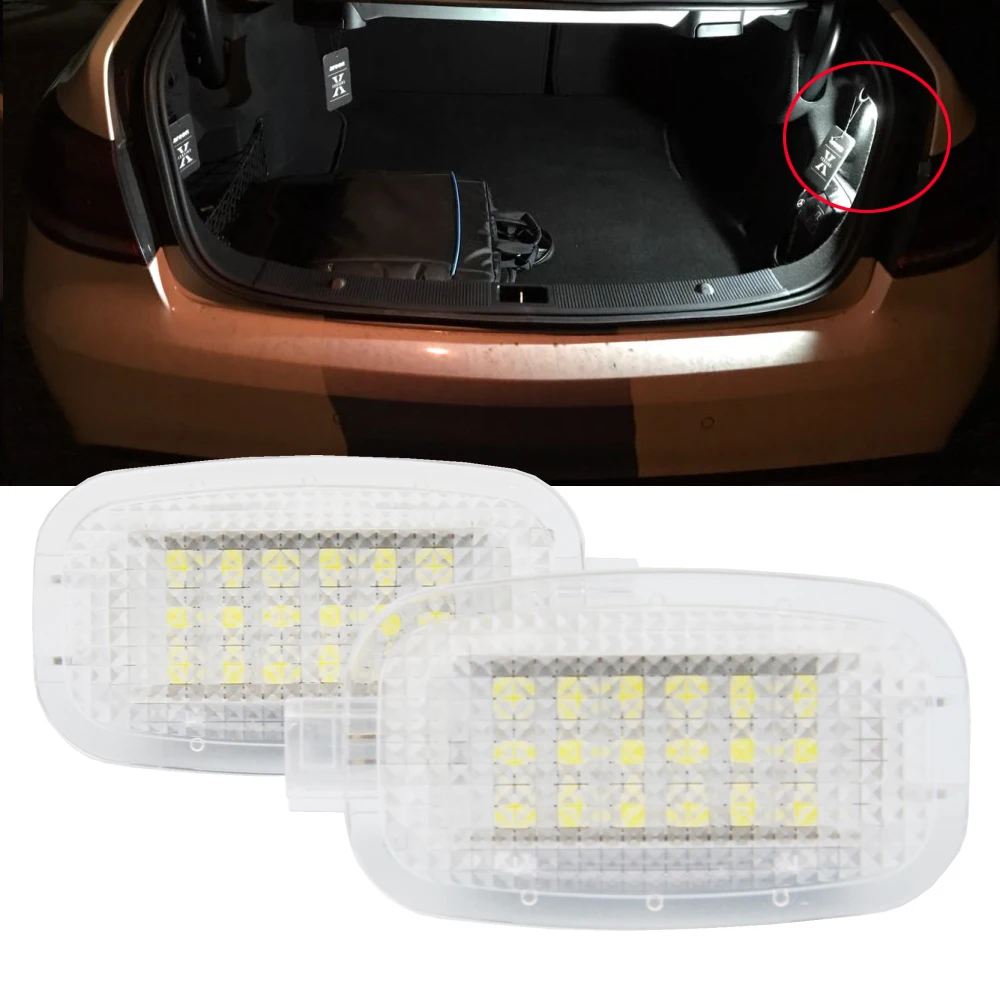 Светодиодная подсветка под дверь Footwell для багажного отделения зеркала