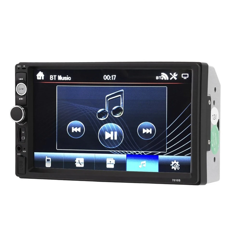 

2018 New 7010B 7 Inch Bluetooth V2.0 Car Audio Stereo Touch Screen MP5 Player
