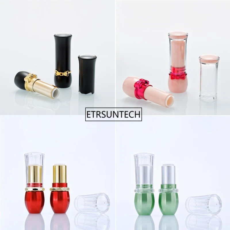 

100pcs Empty Lipstick Tube Plastic Cosmetic Lip Rouge Container Transparent Lip Balm Packing Tube F2214