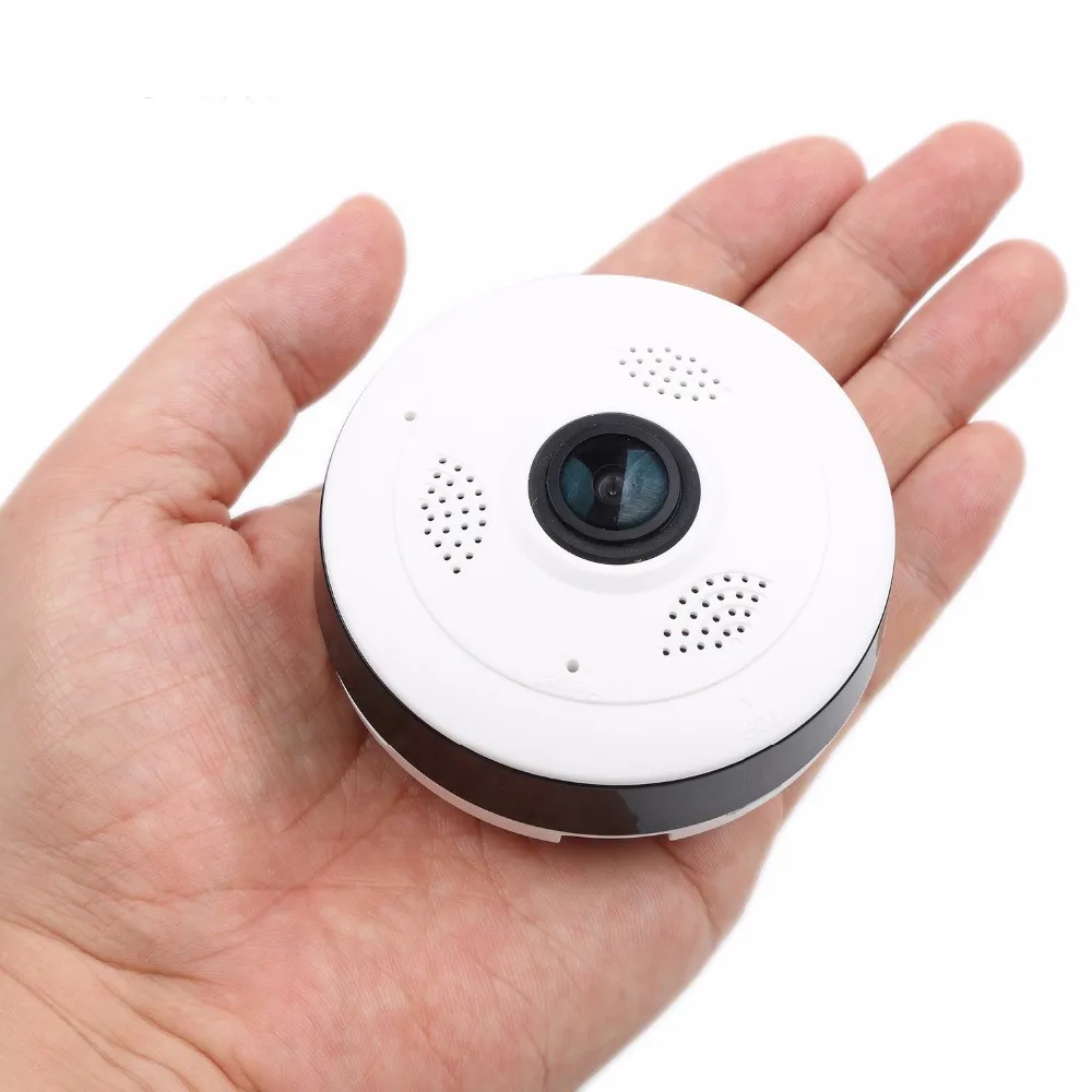 4 МП 3D VR WIFI IP камера умная Аудио 360 градусов панорамная рыбий глаз беспроводная TF