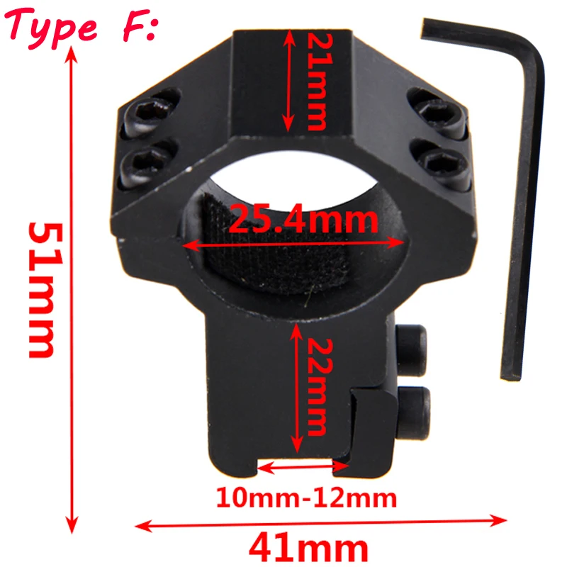 Мм 30 мм/25 мм Riflescope Mount Ring 11 мм/20 мм/21 мм Dovetail Picatinny Rail Adapter High/Low Profile Rifle Weaver Scope охотничье крепление