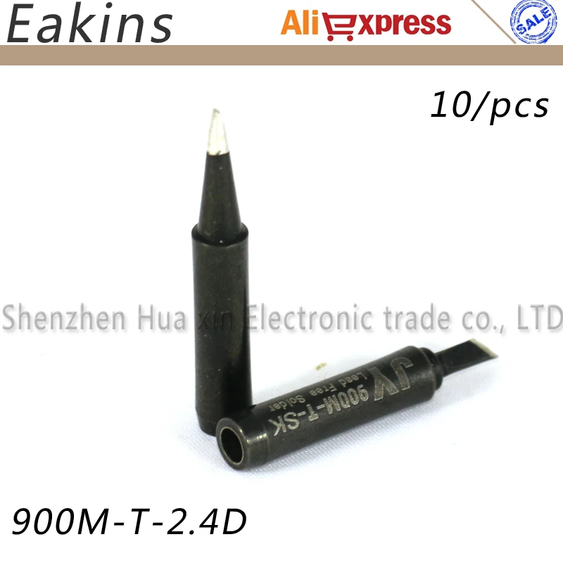 

Black King ESD Lead free soldering tip 936 Solder tip 900M-T-2.4D for Hakko YIHUA SAIKE 936 Soldering Station