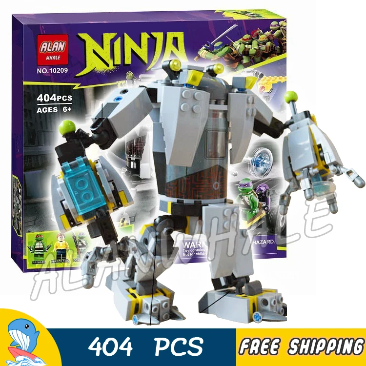 404pcs New Ninja Baxter Robot Rampage Mech 10209 DIY Model Building Blocks Children Toys Bricks Movie Games Compatible with Lego boys-construction-set : image 404pcs New Ninja Baxter Robot Rampage Mech 10209 DIY Model Building Blocks Children Toys Bricks Movie Games Compatible with Lego boys-construction-set