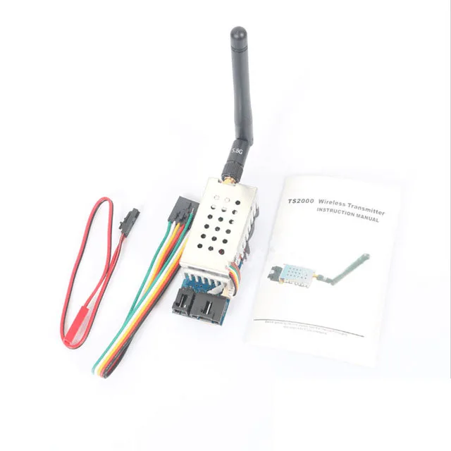 

5.8G 2000MW 8CH FPV Wireless Transmitter TS582000 2Km Range AV Video Audio Sender TX for Multicopter FPV Transmission