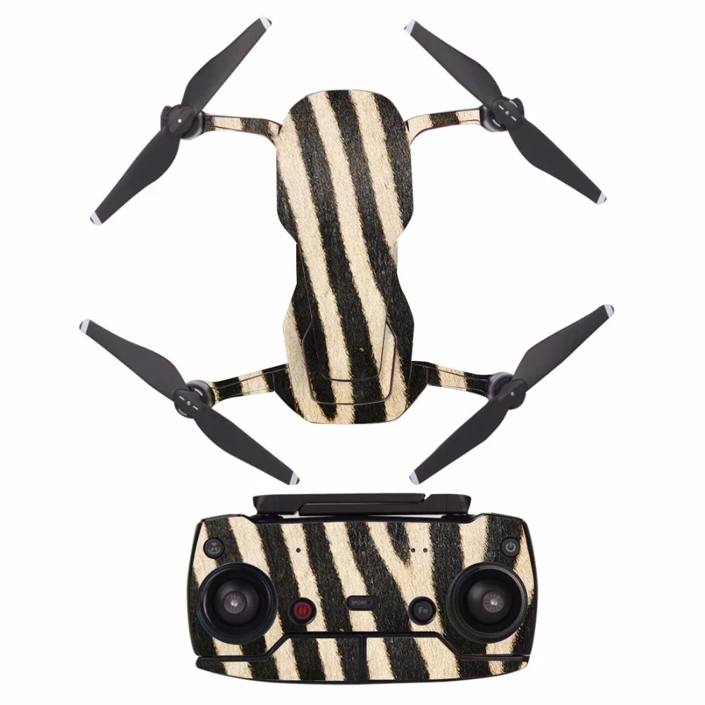 

[A0056] stripe waterproof PVC Decal Skin Sticker For DJI MAVIC Air Drone body protection film+remote Controllers cover