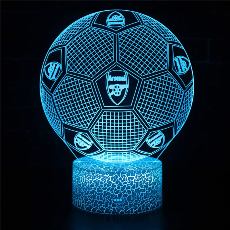 Colorful Touch Remote Control 3d Night Light Led Colorful Touch Table Lamp Usb Creative Gift Light