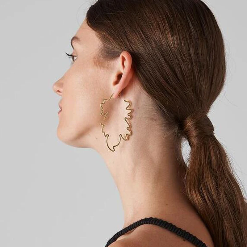 

Tocona Abstract Leaves Dangle Earrings Set for Women Girl Hollow Geometric Drop Earrings Statement Jewelry 6866