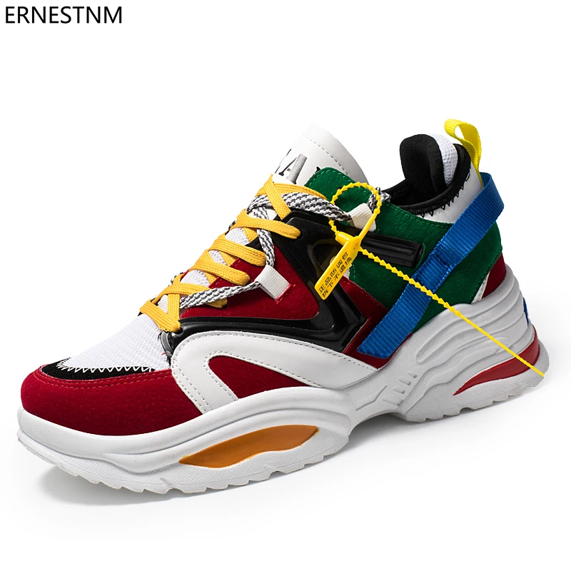 

ERNESTNM 2019 Summer Sneakers Women Casual Shoes Platform White Sneakers Basket Wedges Lover Shoes Tenis for Women Zapatos Mujer