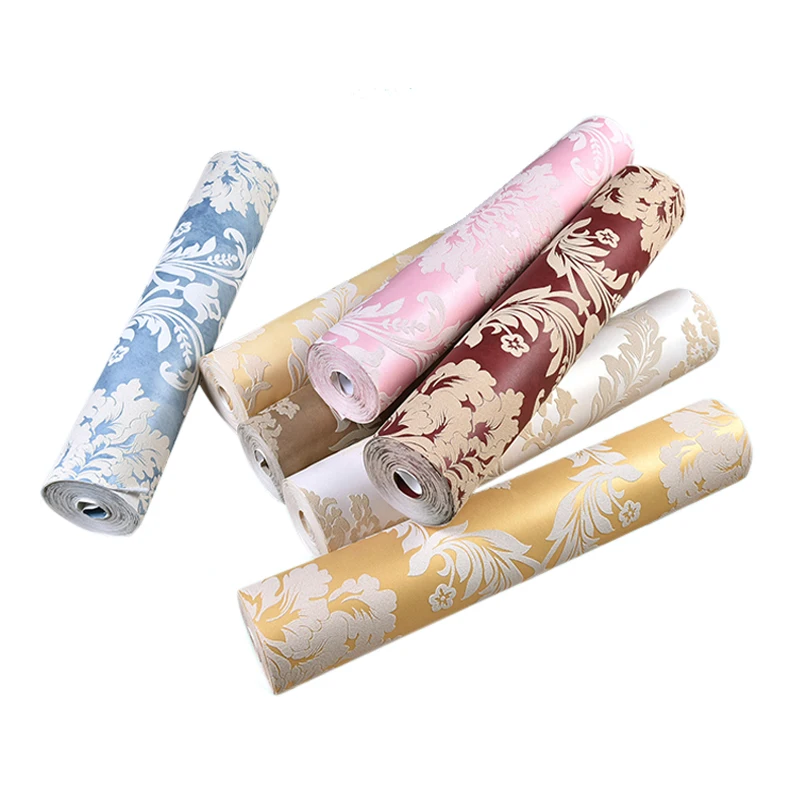 Classic European Style Diamond Damask Wallpaper Roll for Wall 3D Non-woven Wall Paper Living Room Bedroom Background Home Decor Classic European Style Diamond Damask Wallpaper Roll for Wall 3D Non-woven Wall Paper Living Room Bedroom Background Home Decor