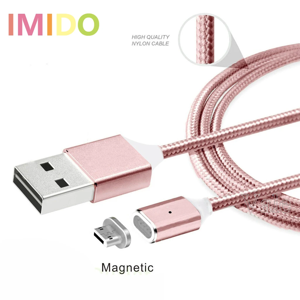R нейлон тканые высокое качество 2.4A Micro Зарядка через USB кабель высокого Скорость
