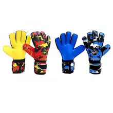Новые футбольные перчатки вратаря высокого качества для взрослых Вратарские Перчатки спортивные Нескользящие латексные вратарские перчатки