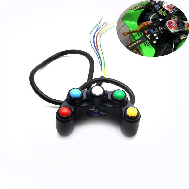 

5 button Motorcycle Switch For Aprilia RS125 RSV4 RS50 RS250 RS 50/250