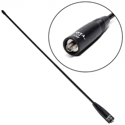 Новый NA-771 SMA-F Женский двухдиапазонный VHF/UHF 144/430 мГц мягкий антенна для Радио рация QUANSHENG Baofeng UV-5R UV-82 BF-888S