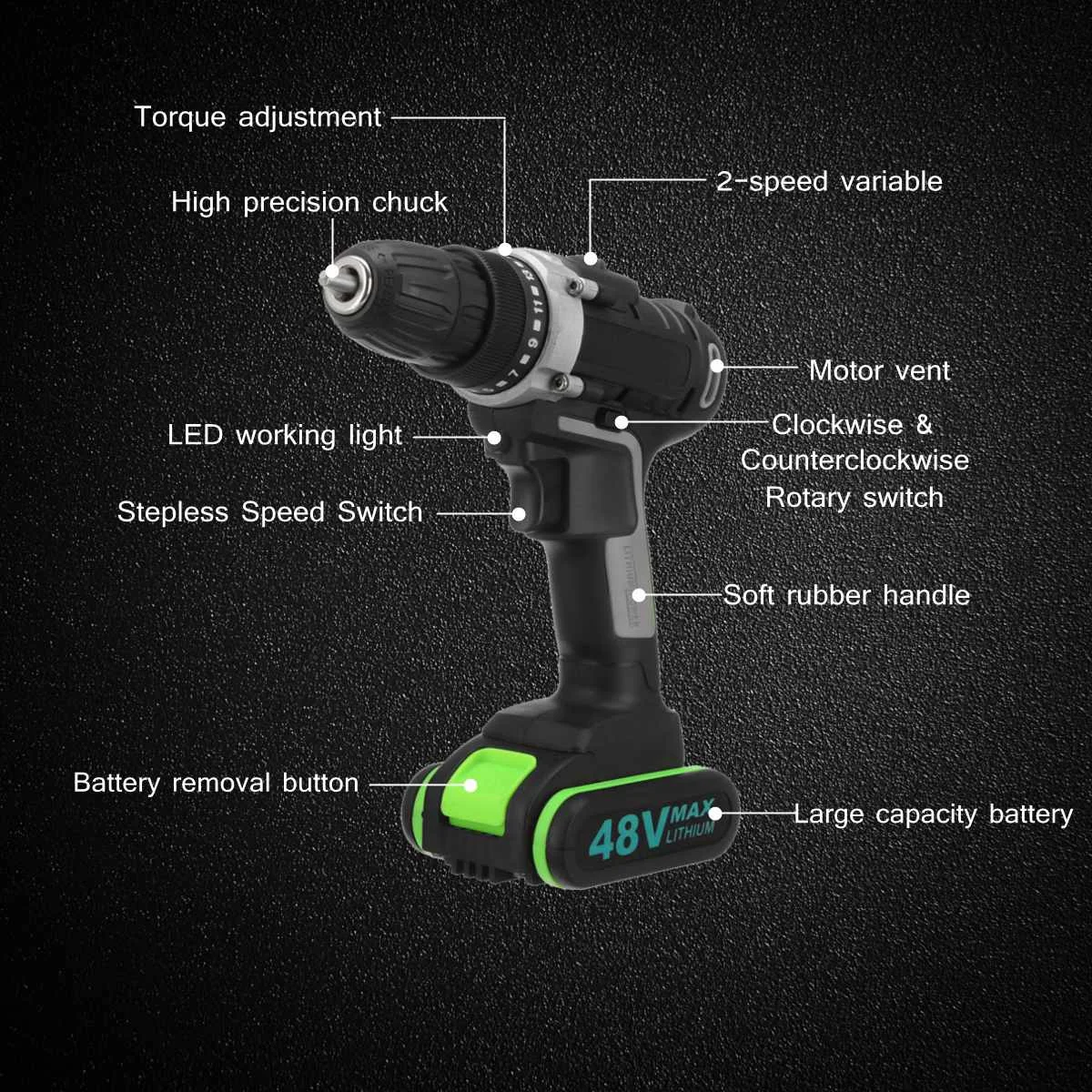 Photo Studio Softbox 4-in-1 E27 Lamp Holder 50