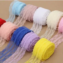 1yard 11CM White Inelastic Embroidery Water Soluble Lace Manual DIY Clothing Sewing Accessories Handicraft Decor Lace Fabric