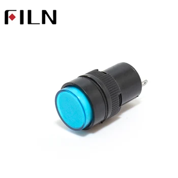 

lamp red yellow green blue white led color 12v 24v 220v 16mm Warning Pilot Light indicator NXD-213