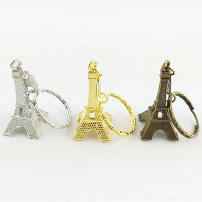 

Retro Mini Decoration Torre Eiffel Tower Keychain Paris Tour Eiffel Key Chain Key Holder Key Ring Women Bag Charm Pendant Gift