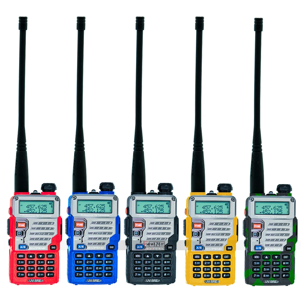 Baofeng UV-5RE рация UV-5R обновленная версия UHF VHF Dual Watch UV 5RE CB радио VOX FM трансивер для охоты