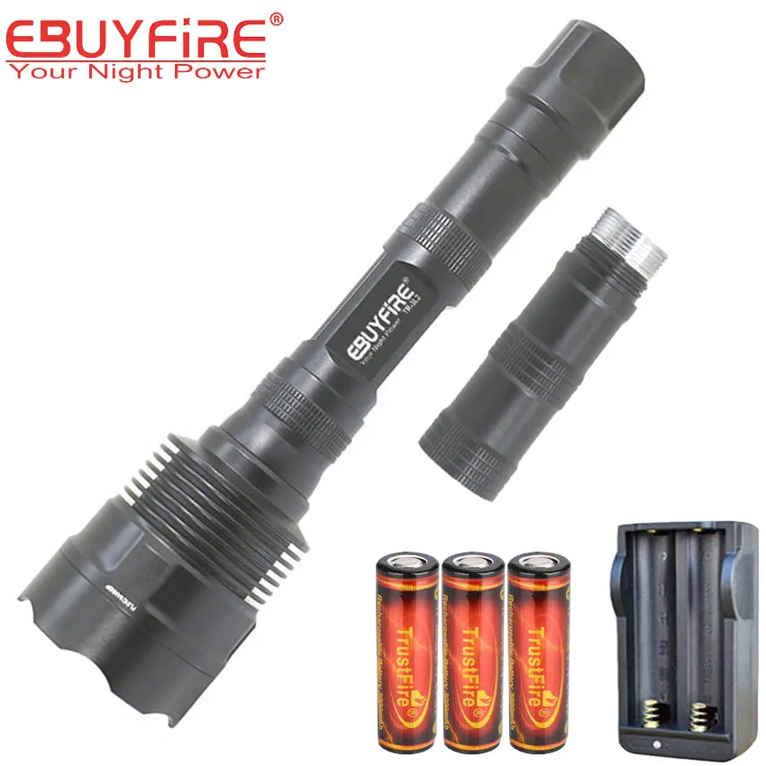 

* 3L2 18650 Flashlight TR-3L2 Torch light 3& L2 glare high quality 3800 lumens lamp 5 Mode LED lightS with battery charger