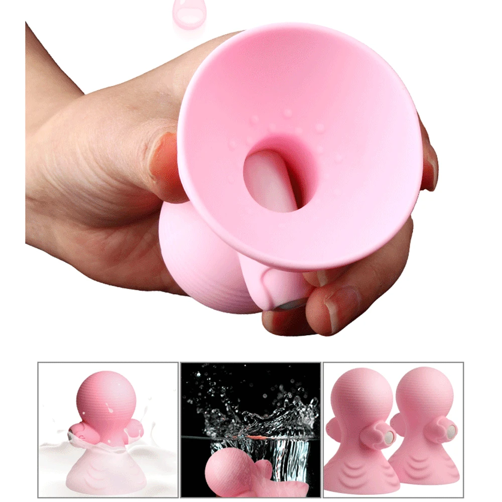 1 пара силиконовая присоска для сосков с пультом|Массажеры груди| |