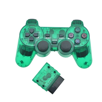 

Game Accessories Gamepad For PS2 Joypad Controller Joystick Double Vibration Shock Wireless Controller for Playstation2