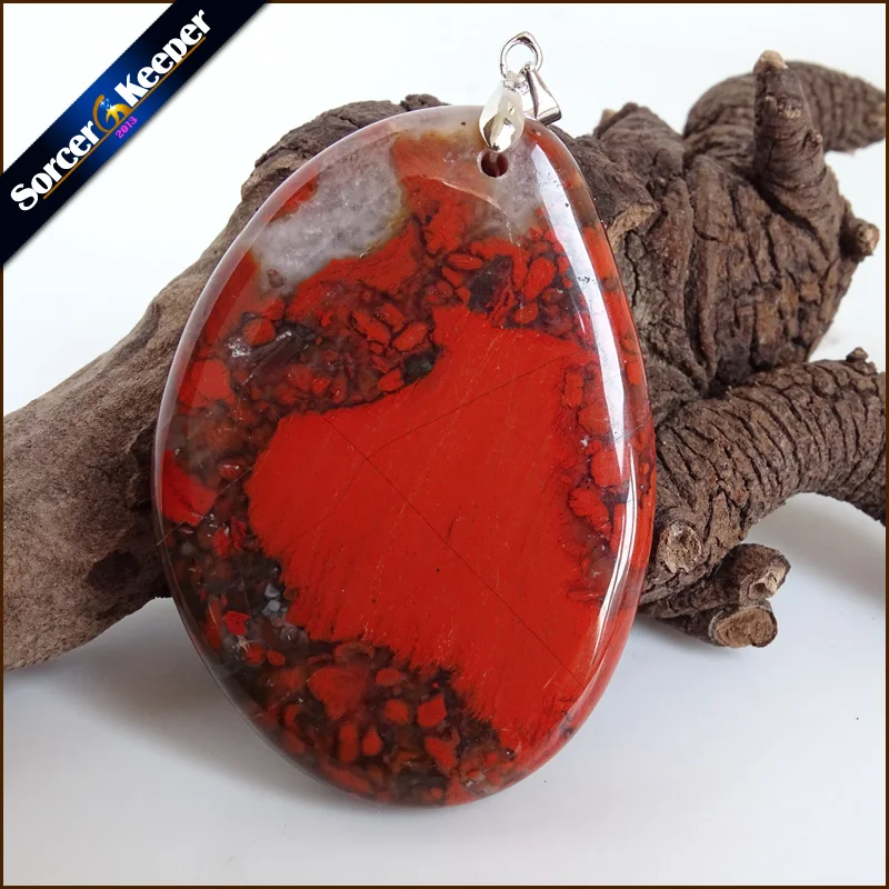 Natural Crystal Stone Red Bloodstone Beads Agates Pendant Jewellery Women Men's Charm Necklace Bijoux with Gift Box WS795 Natural Crystal Stone Red Bloodstone Beads Agates Pendant Jewellery Women Men's Charm Necklace Bijoux with Gift Box WS795