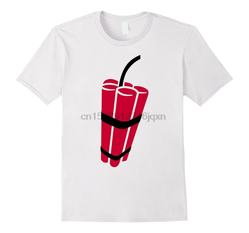 Design Your Own T Shirt Short Printing Machine Dynamite O-Neck Mens Shirts |