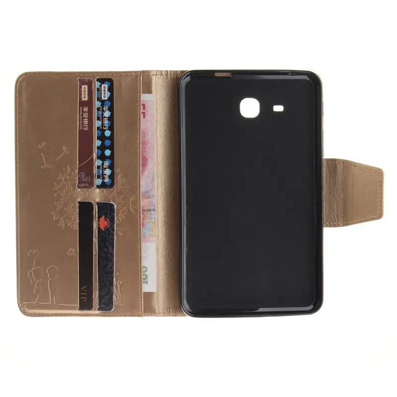 Lovers Dandelion For Samsung Galaxy Tab A 7.0 Case SM-T280 SM-T285 T28 Case Tablet Case PU Leather Flip Wallet Stand Embossing (10)