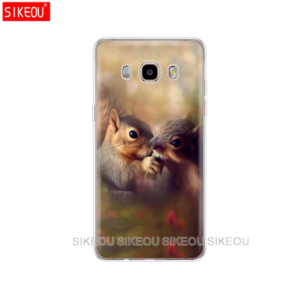 Силиконовый чехол для телефона Samsung Galaxy J1 J2 J3 J5 J7 MINI 2016 2015 prime белка морская свинка