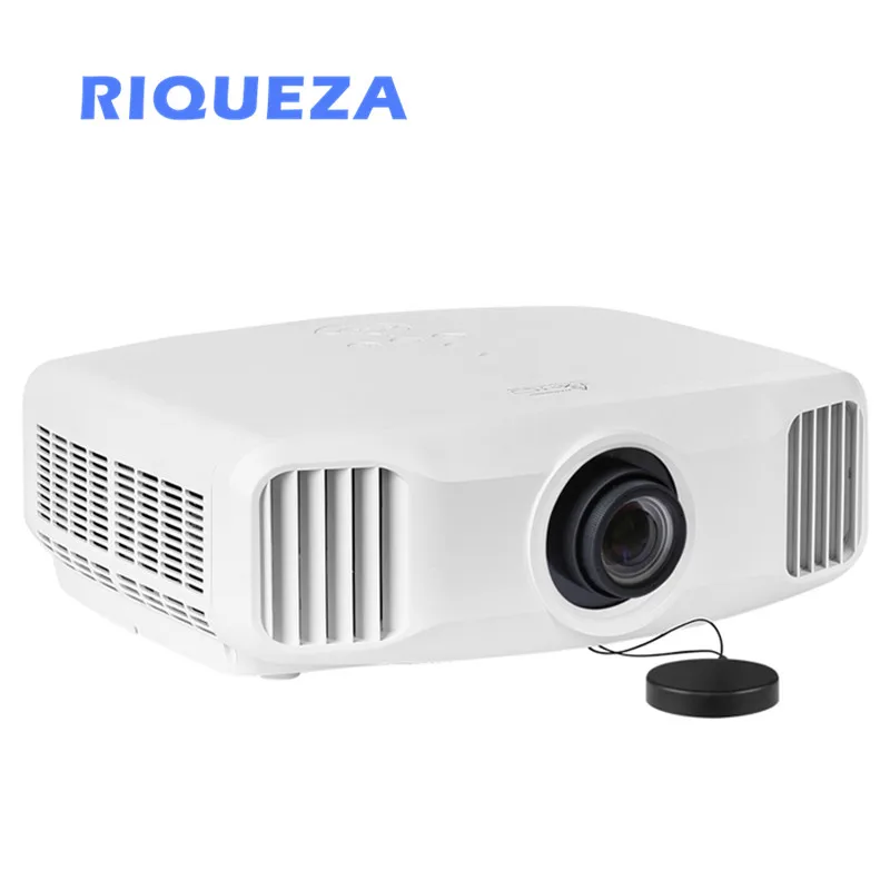

RIQUEZA X8000 Home Theater 1080P 3lcd Projector For School 3D Beamer Portable Business Projector FULL HD 4K Cinema Android Wifi